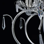 Подвесная люстра Chiaro Валенсия 299012410 (220V, на цепи, свеча, листья)