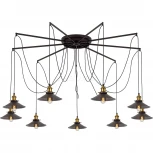 Подвесной светильник Citilux Эдисон CL451291 (220V, на проводе, паук)