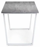 Стол Notta Лота Лофт 120 25 мм бетон / белый матовый 489669