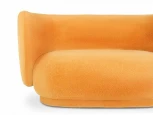 Диван Lucca 2-х местный ОГОГО 814987 (оранжевый)