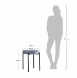 Стул Bug серый