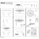 Потолочный светильник Eglo Sileras 97577