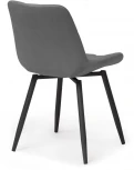 Стул Notta на металлокаркасе Баодин К крутящийся темно-серый / черный 520606