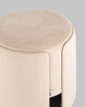 Пуф Taks велюр молочный Stool Group арт.УТ000039394
