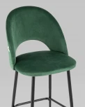 Стул полубарный Stool Group Меган велюр зеленый УТ000025281