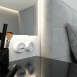 Переключатель / выключатель одноклавишный Vintage (белый матовый/хром) Werkel W5812050 (a055907)