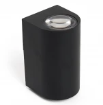 Архитектурная подсветка Feron Корфу 48477 DH053, 2*5W, 800Lm, 3000K, черный Бостон (LED, 220V, IP54)