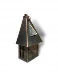 Настенный фонарь уличный Русские фонари Рувиано 250-12/bbg-15 (220V, домики)
