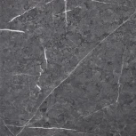 Придиванный столик Loft 35x35см, серый мрамор с чёрными ножками Bradex Home RF 0355
