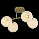 Потолочная люстра на штанге Reluce 01375-0.3-04 GOLD+CR