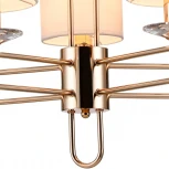 Подвесная люстра ILLUMICO IL6196-5P-17 GD (220V, на цепи)