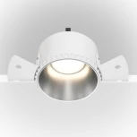 Встраиваемый светильник под гипсокартон Share GU10 1x20Вт Maytoni Technical DL051-01-GU10-RD-WS (220V, круглые)