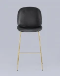 Стул барный Stool Group Beetle со спинкой серый УТ000006595