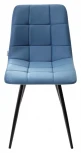 Стул UNO 25 СИНИЙ #29, велюр / ЧЕРНЫЙ