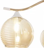 Потолочная люстра на штанге Arte Milano Napoli 327719/3 FG+WH (220V, шар)