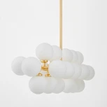 Потолочная люстра на штанге Lumina Deco Marsiada LDP 6033-24 GD