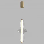 Светильник подвесной Crystal Lux QUASAR SP14W LED TRANSPARENT (220V, на проводе)