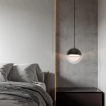 Подвесной светильник Favourite Luna 4369-1P (LED, 220V, на проводе, шар)