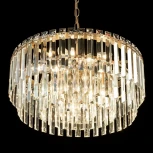 Подвесная люстра Citilux Фонда CL303193 (220V, хрусталь, на цепи)