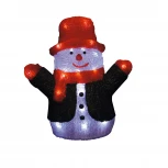 Световая фигура Uniel ULD-M2730-024/STA WHITE IP20 SNOWMAN (LED, 220V, снеговик)