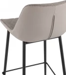 Стул барный Arch экокожа серый Stool Group арт.УТ000039351