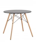 Стол круглый EAMES DSW NEW D=80 черный Stool Group арт.УТ000039067