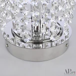 Интерьерная настольная лампа хрустальная APL LED Rimini S500.L3.15-26.B.E14