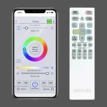 Потолочный светильник RGB Citilux Триест Смарт CL737A44E (LED, 220V, умный дом - Алиса, Маруся, Сири)