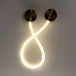 Настенный светильник с гибким неоном De City Толедо 312025601 (LED, 220V)