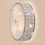 Потолочный светильник круглый Citilux Портал CL324131 (220V, хрусталь K9, звезды)