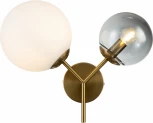 Бра настенное Duetto V000115 (11023/2W Bronze) (220V, шар)