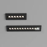 Встраиваемый уличный LED линейный светильник IP65 Maytoni Ghost O488DL-L12GF4K (220V)