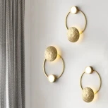 Настенный светильник (бра) Shield B ImperiumLoft Shield01 (158396-26) (LED, 220V, кольцо)