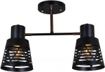 Потолочная люстра на штанге Reluce 06074-3.3-02 BK+FG (220V)