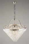 Подвесная люстра каскадная Aployt Gerta APL.725.03.13 (220V, хрусталь, на цепи)