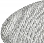 Стул Bradex Home Lucas светло-серый букле с ножками цвета орех (RF 0547)