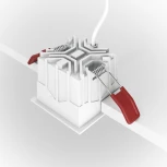 Встраиваемый светильник Alfa LED 3000K 1x10Вт 36° Dim Triac Maytoni Technical DL043-01-10W3K-D-SQ-WB (220V)