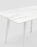 Стол обеденный Stool Group Ричмонд 120*80 белый стеклянный УТ000002664