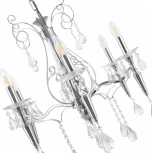 Подвесная люстра Arte Milano AM347710 347710/6 CR (220V, подвески, на цепи, подсвечник, свеча)