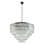 Подвесная люстра Divinare Nova 3001/02 LM-13 (220V, хрусталь, на цепи)