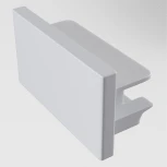 Заглушка торцевая 1шт Unity накладной белый (однофазный) Maytoni Technical TRA001EC-11W