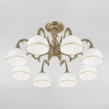 Потолочная люстра на штанге Eurosvet Caldera 60106/8 античная бронза (220V)