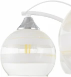 Потолочная люстра на штанге Arte Milano Napoli-326503 326503/5 CR+WH (220V)