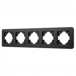 Рамка алюминиевая FRM-AKIRY-SFAL-5-BK (Arlight) 049747