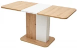 Обеденный стол M-City NEXT Дуб Артисан/ Белый 110