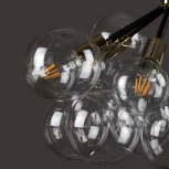 Подвесная люстра Loft IT Bunch 10048/6 Black (220V, на проводе, шарики)