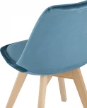 Стул FRANKFURT велюр синий 4 шт. Stool Group (арт.УТ000036622)