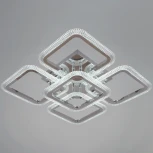 Потолочная люстра на штанге светодиодная с пультом  и ночным режимом Reluce 09838-0.3-4+1 CR (Умный дом)