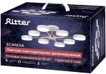 Потолочная люстра светодиодная на штанге с ДУ Ritter Scandia 51629 7