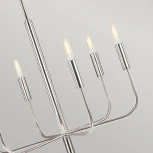 Потолочная люстра на штанге Feiss Brianna FE-BRIANNA6-PN (220V, свеча)